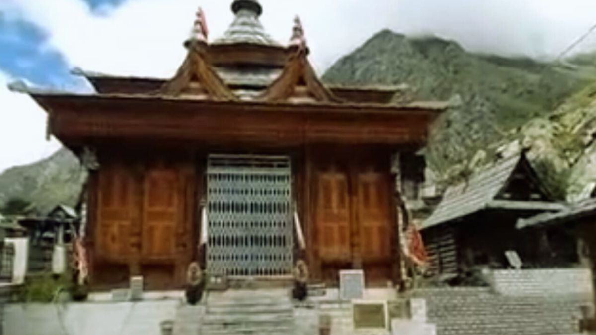 "Chitkul village, home of invisible goddess Mathi Devi"