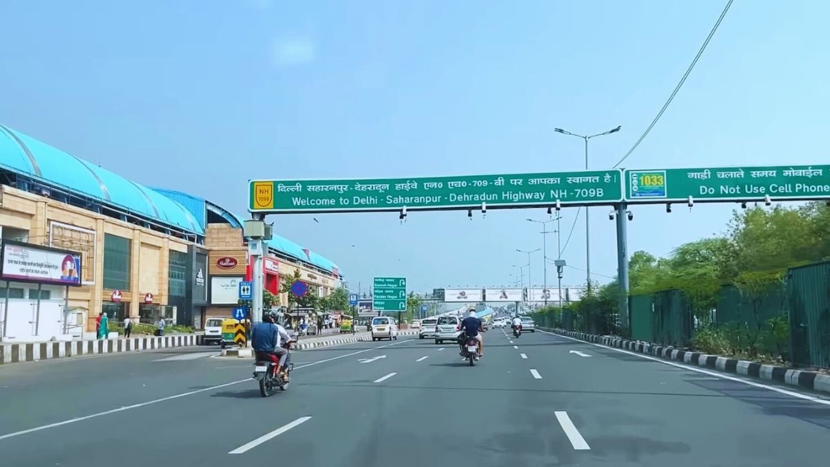 Delhi to Dehradun expressway distance update 2025